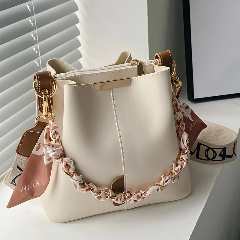 Ribbon trendy Crossbody Bag