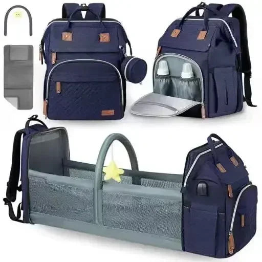 Diaper Bag Backpack with Changing Station