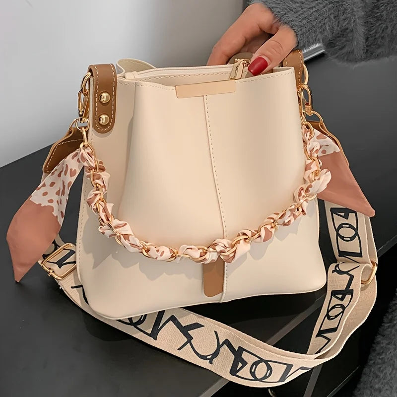 Ribbon trendy Crossbody Bag