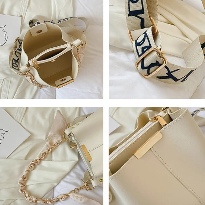 Ribbon trendy Crossbody Bag