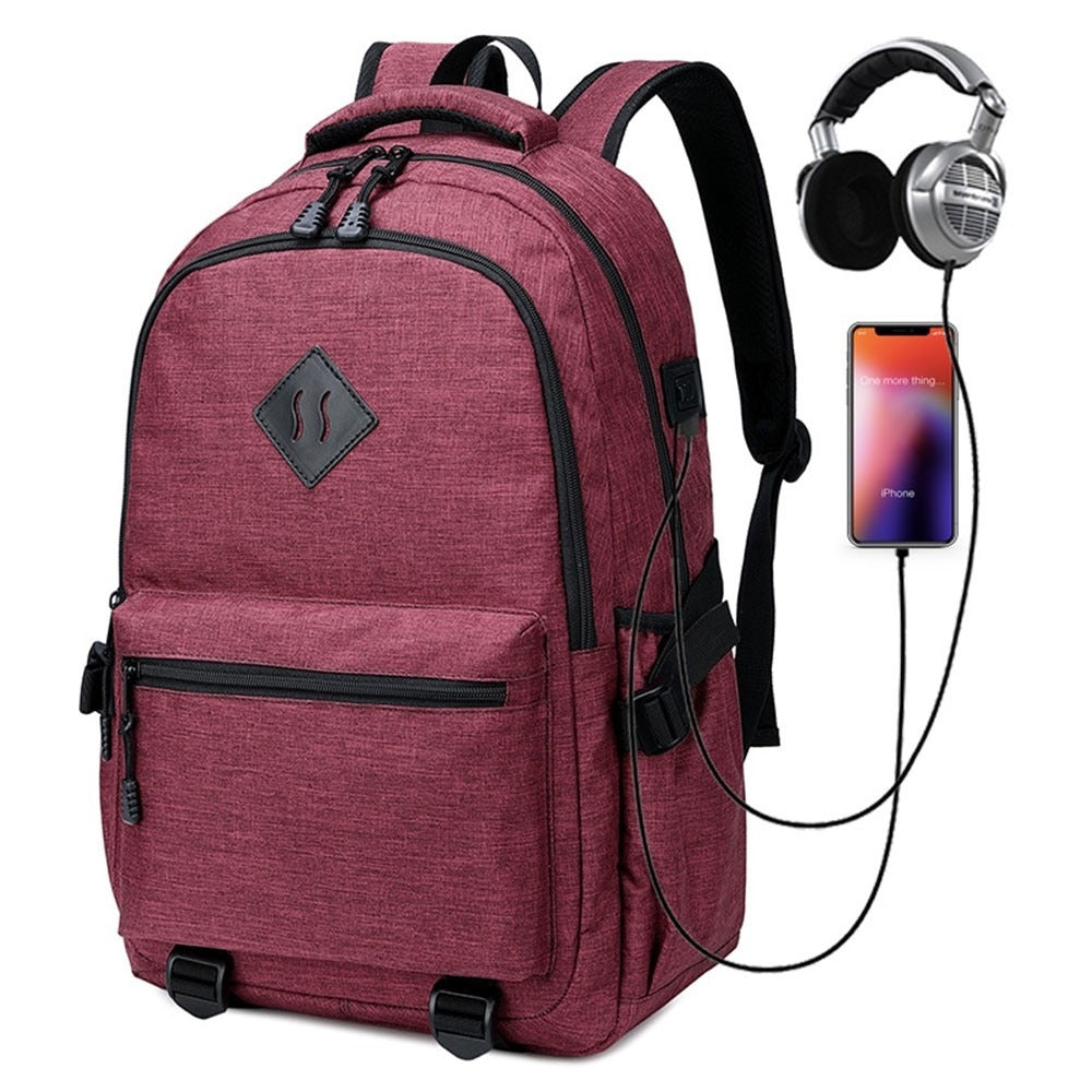 Travel Laptop Backpack with USB Charging port